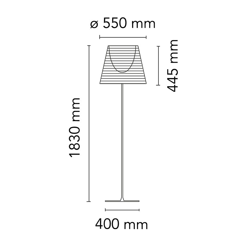 Flos KTribe Floor Light – Display Model