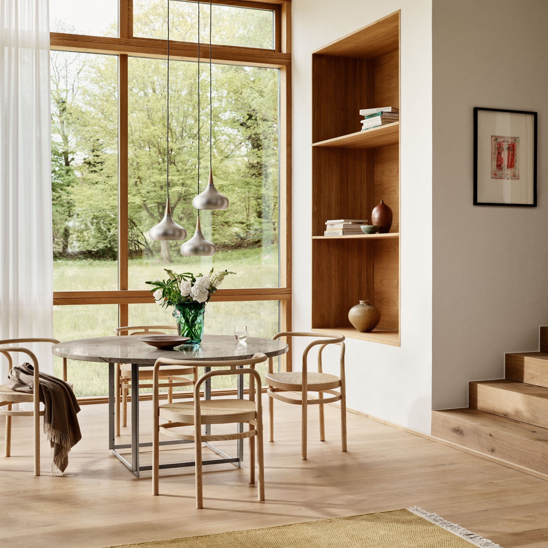 Orient Pendant Aluminium