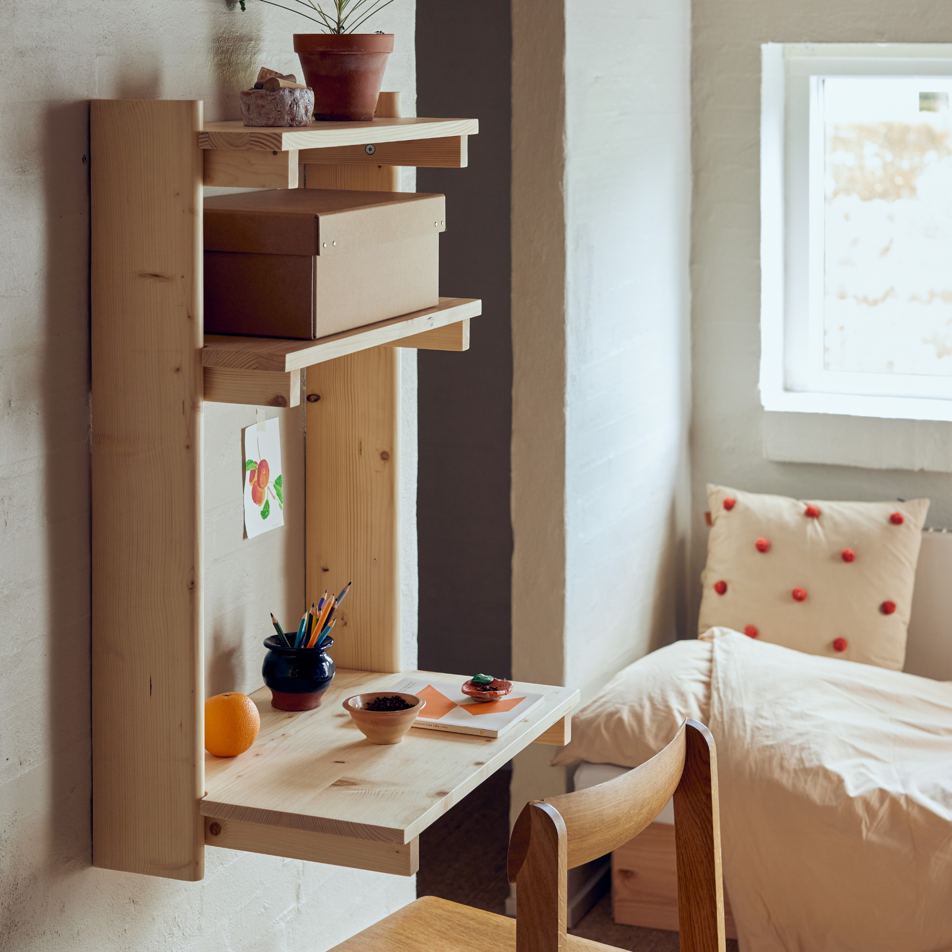 Beam Wall Office Shelf 3