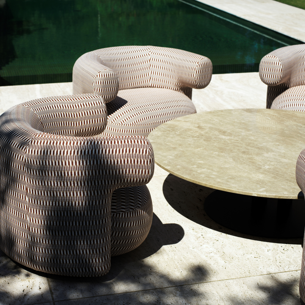 Burra Lounge Chair w/ Return Outdoor