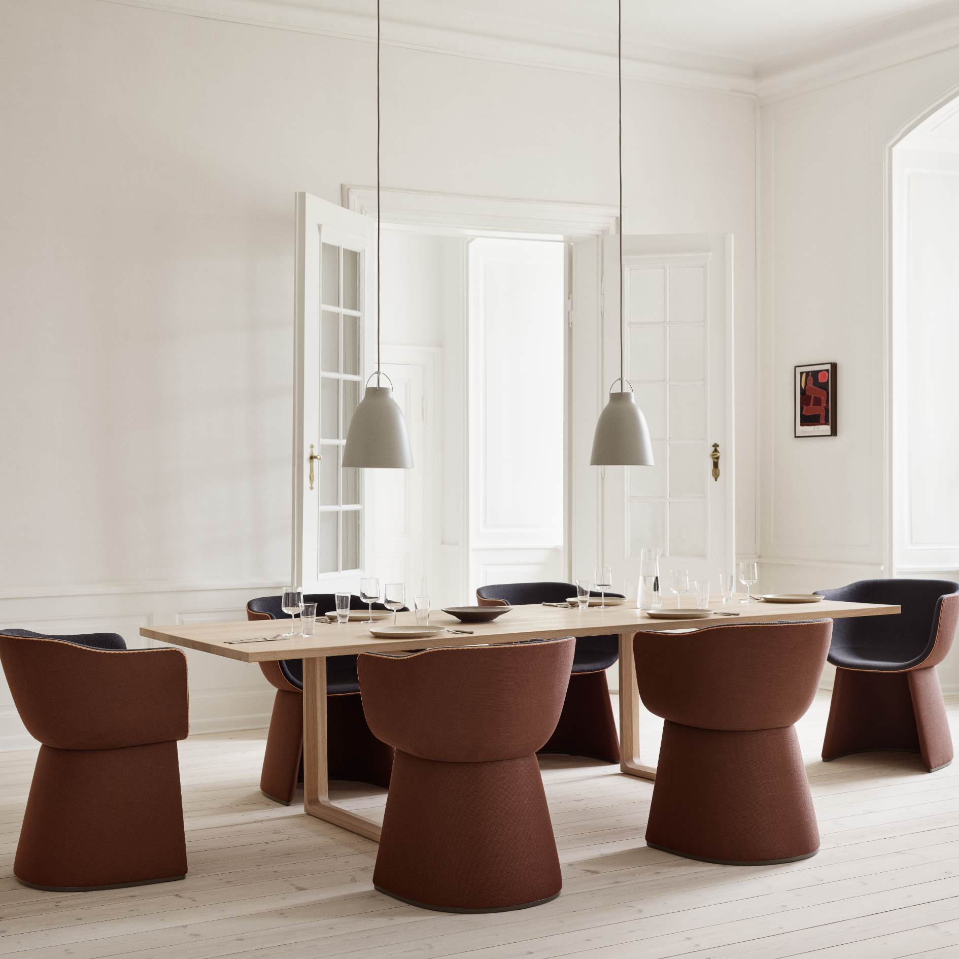 Caravaggio Matt Pendant