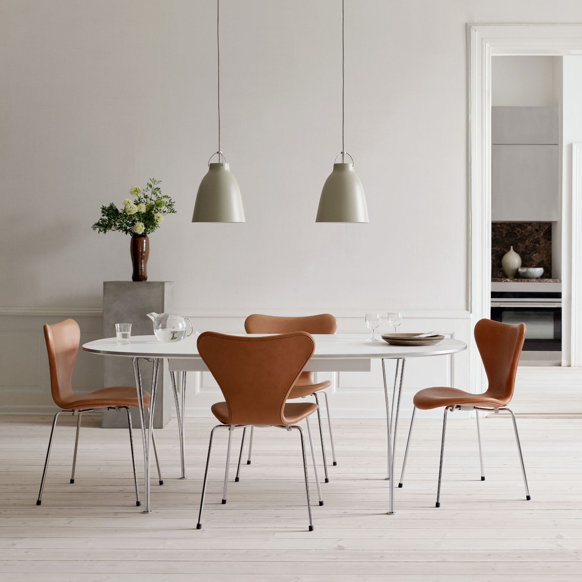 Caravaggio Matt Pendant