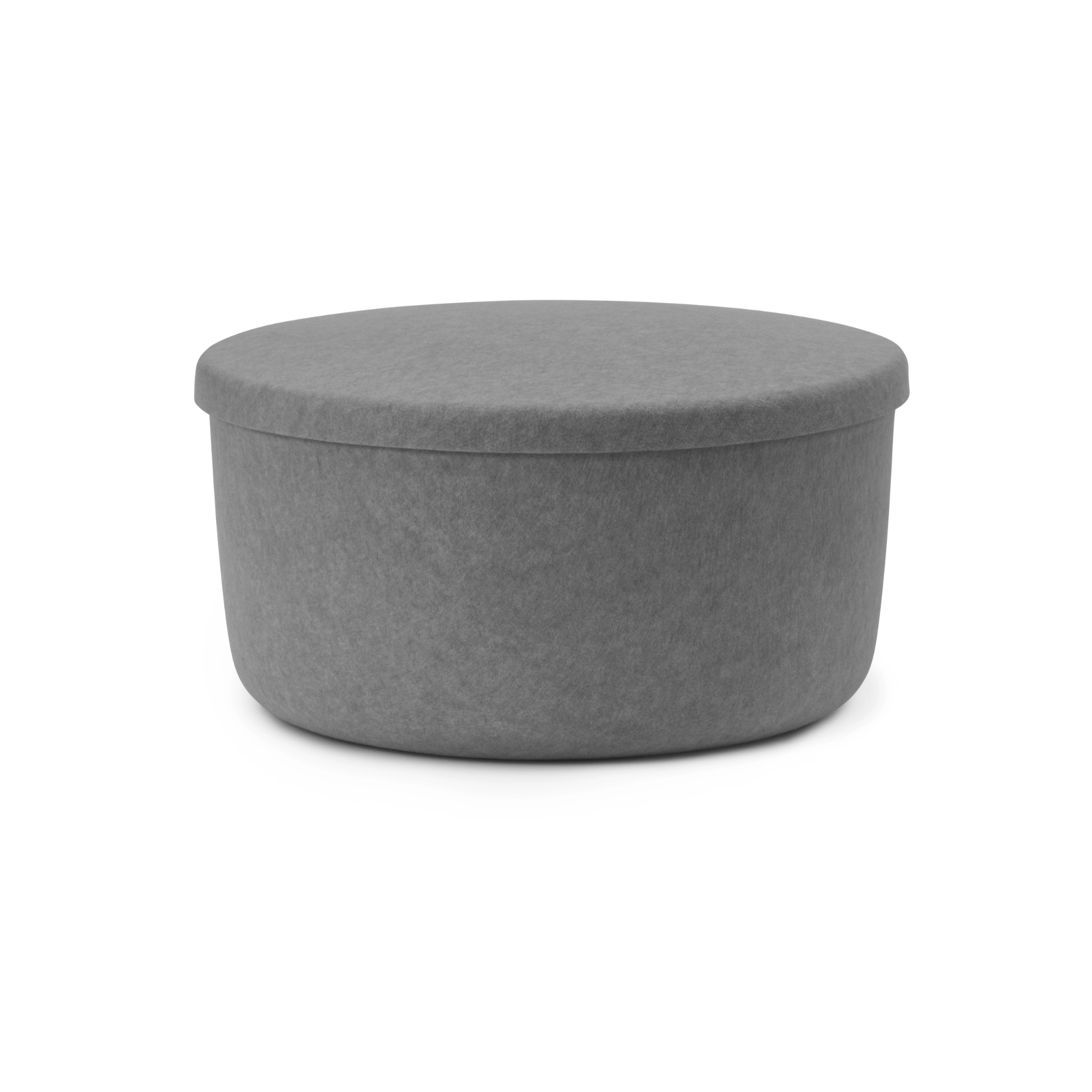 Hide Storage Pouf