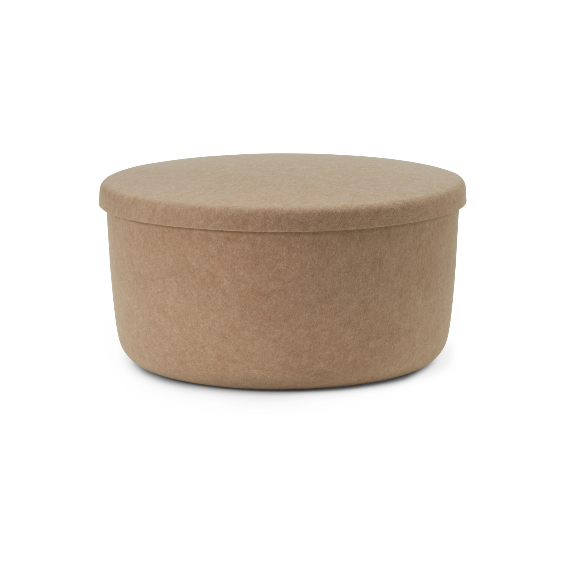 Hide Storage Pouf