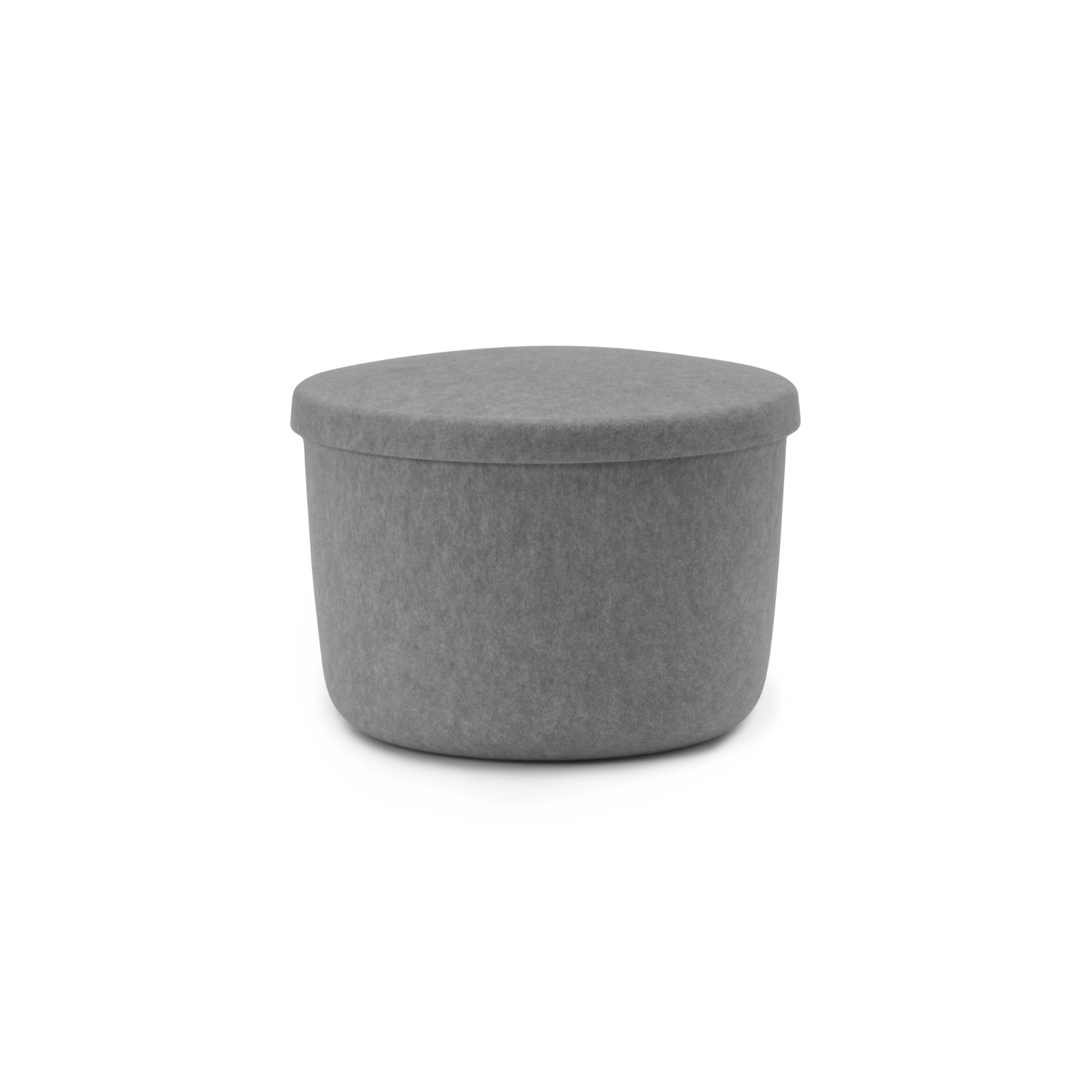 Hide Storage Pouf