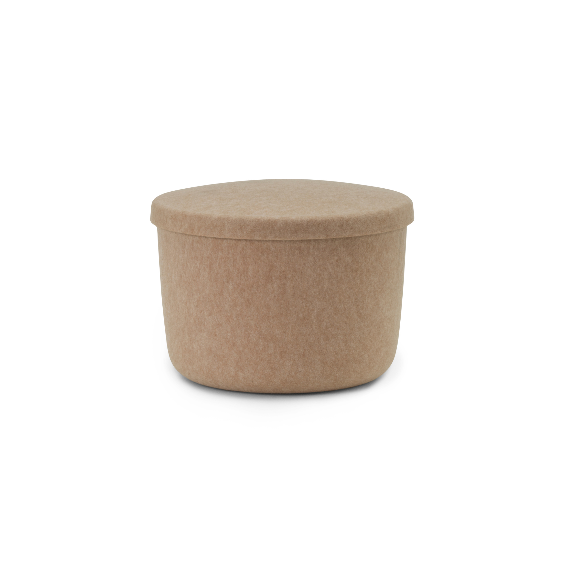 Hide Storage Pouf