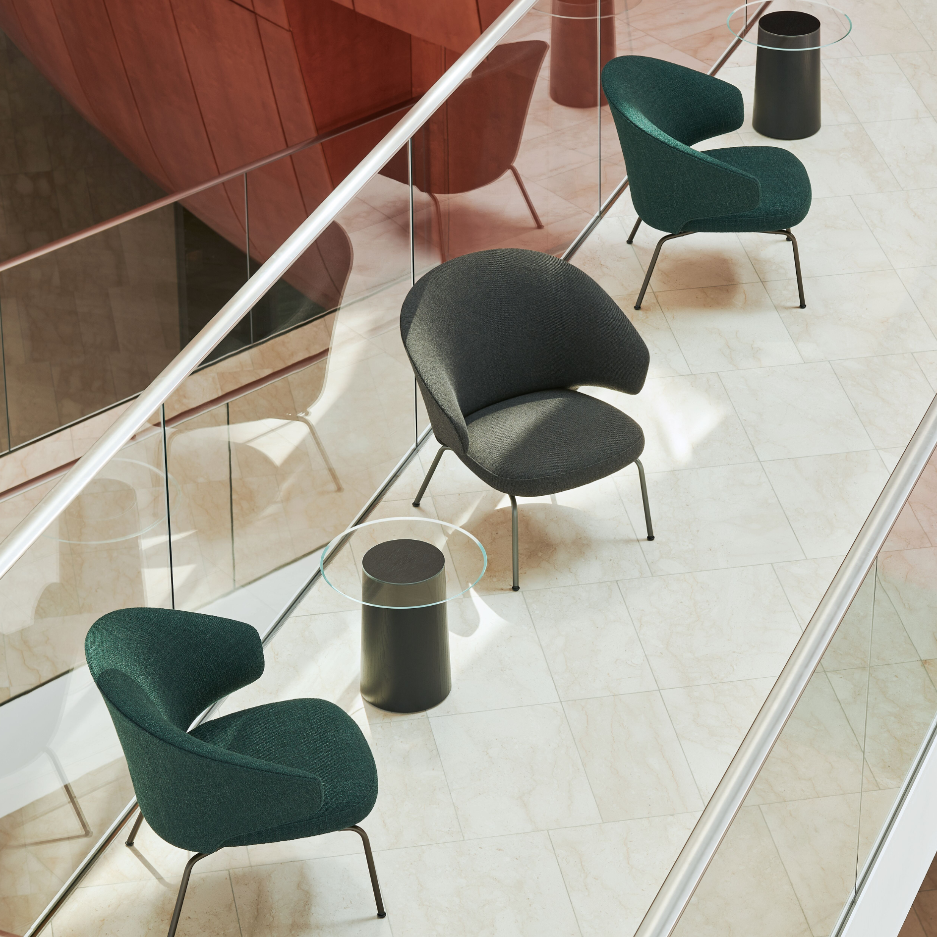 Let Lounge Chair Metal Base