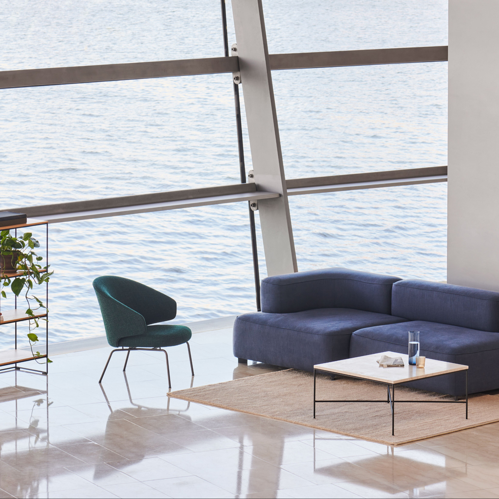 Let Lounge Chair Metal Base