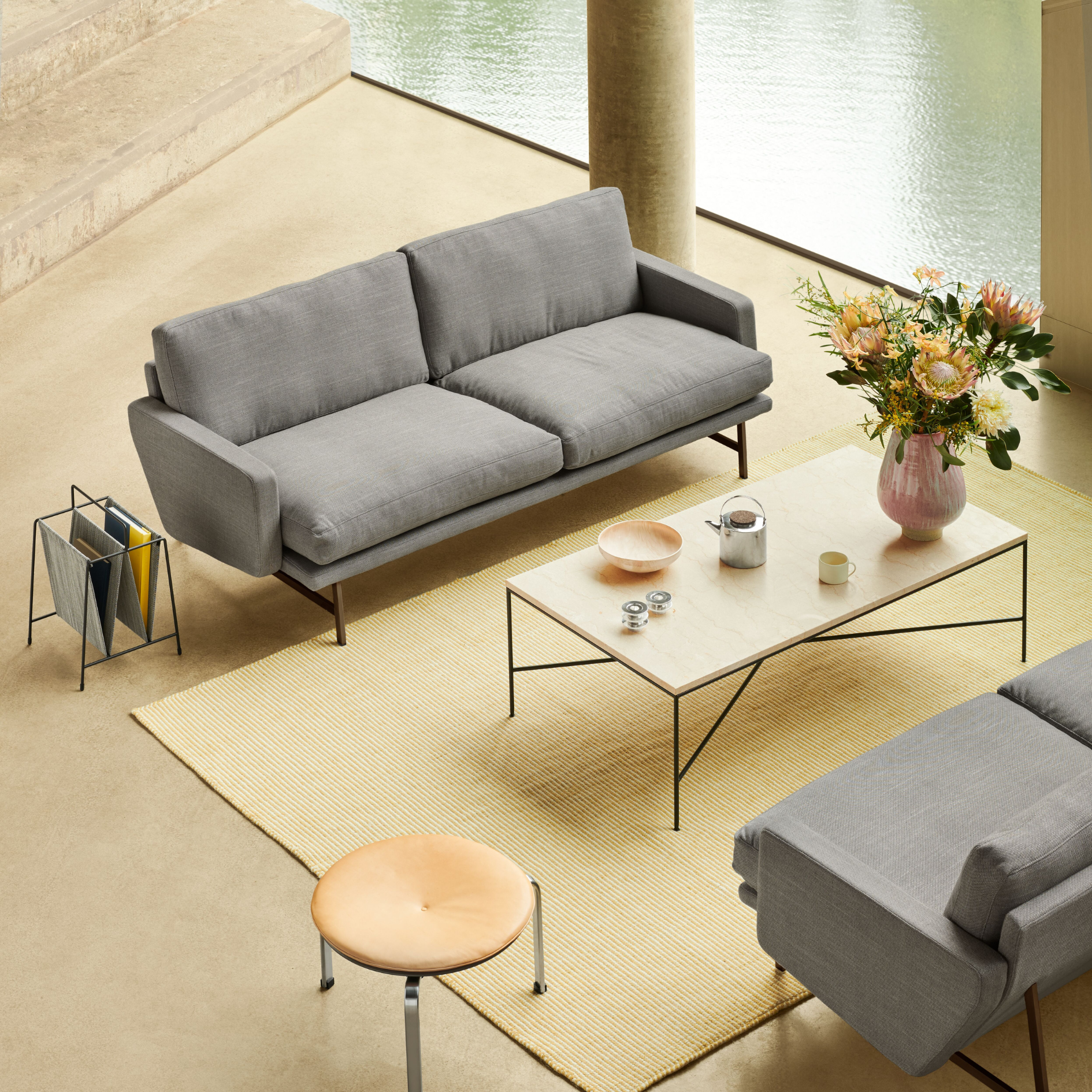Lissoni 2-Seater Sofa PL112
