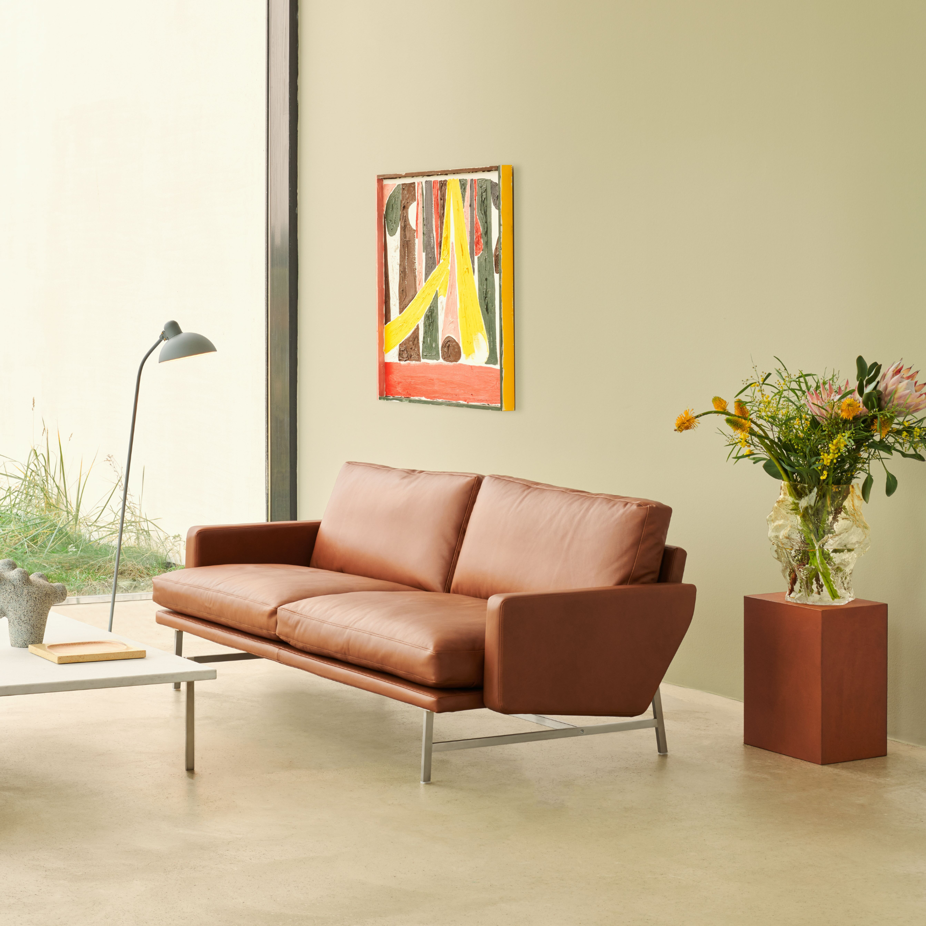 Lissoni 2-Seater Sofa PL112S