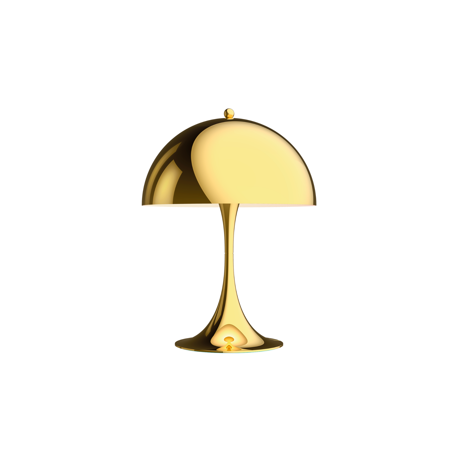 Panthella 250 Table Lamp Brass Cable