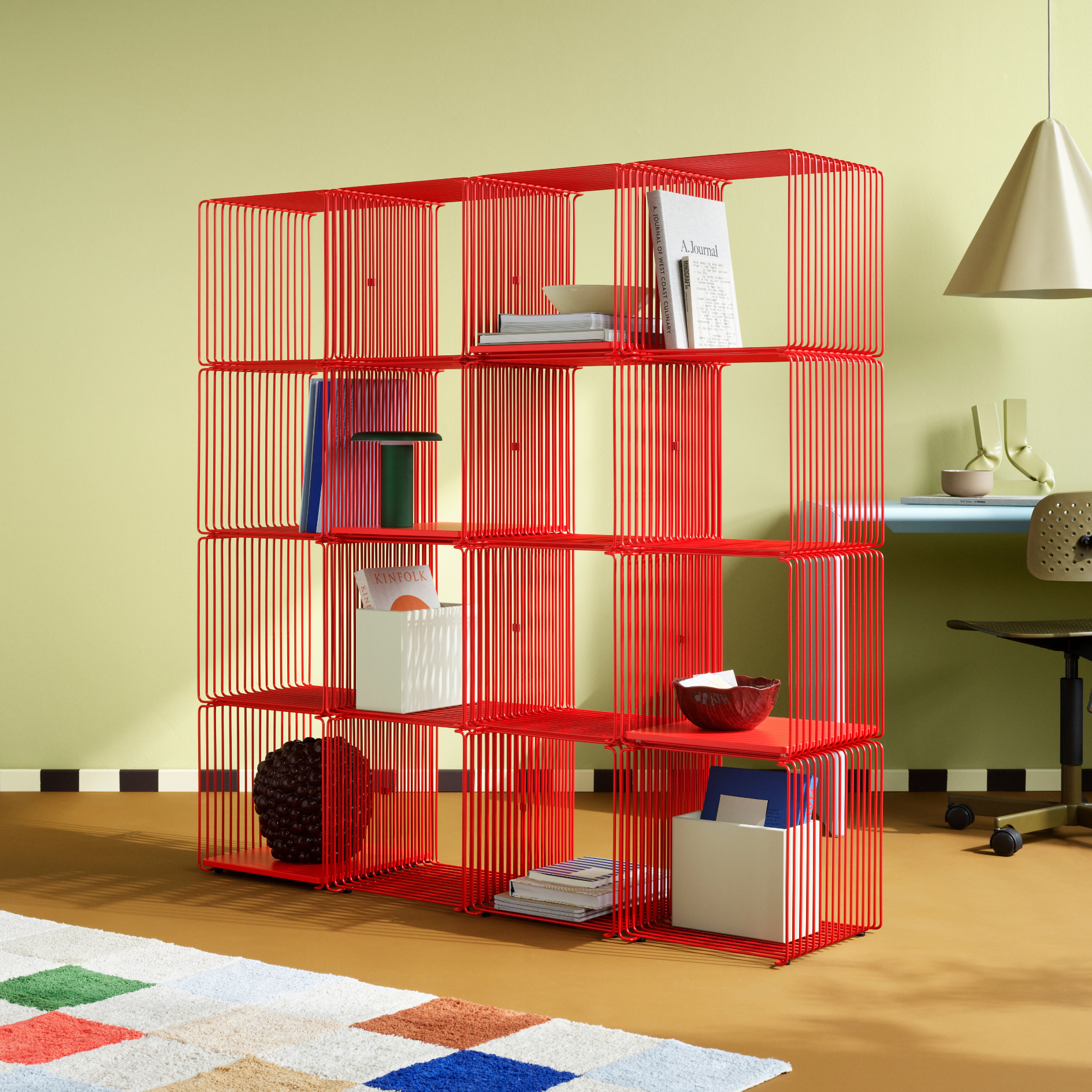 Montana Panton Wire Inlay Shelf Single