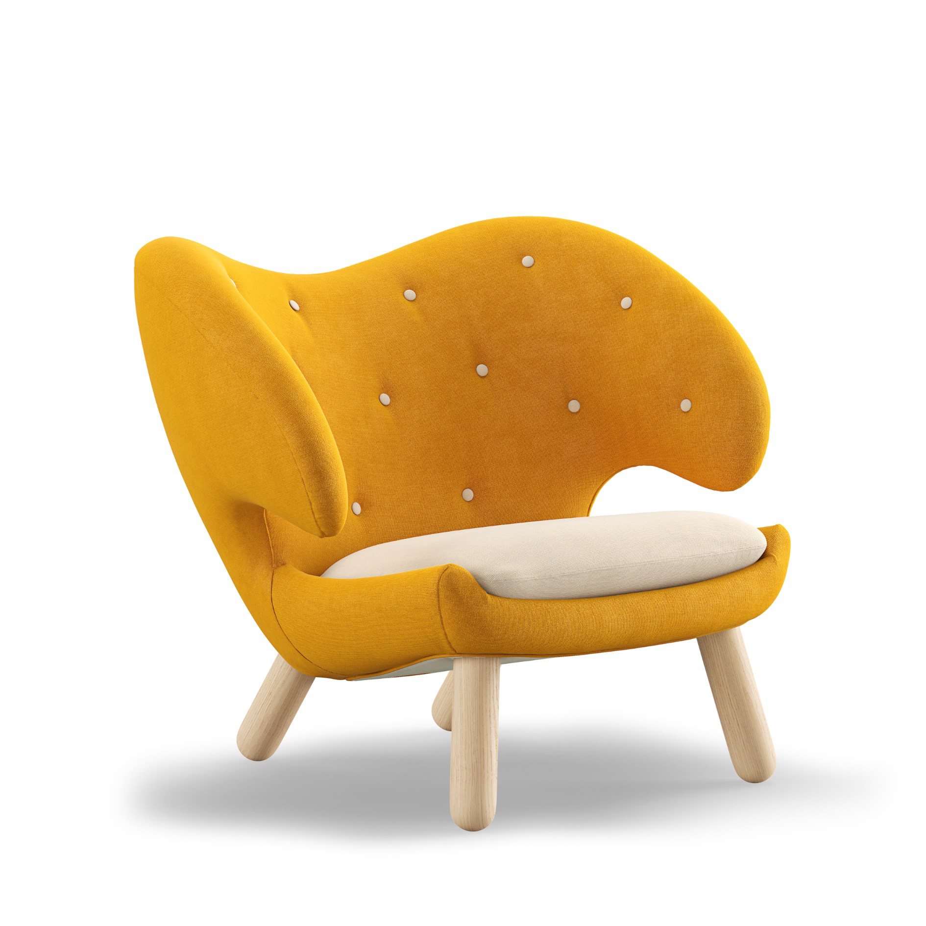 The Pelican Chair w/ Buttons