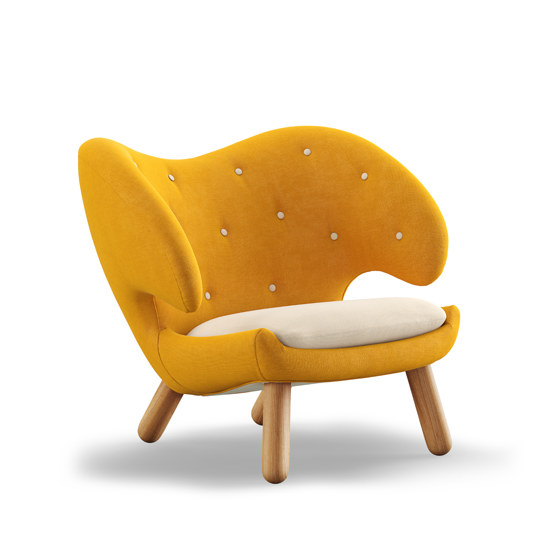 The Pelican Chair w/ Buttons