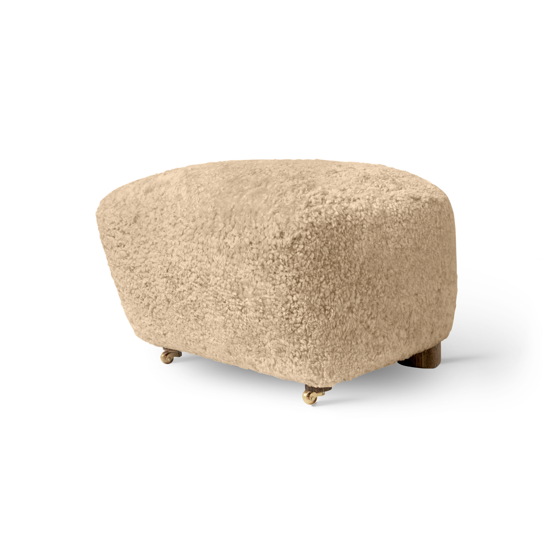 The Tired Man Ottoman Sheepskin