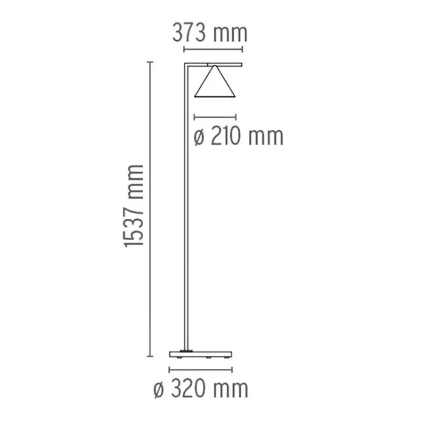 Flos Captain Flint Floor Light – Display Model