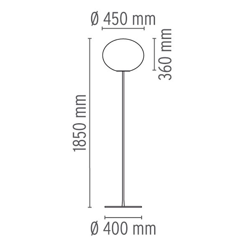 Flos Glo-Ball Floor Lamp – Display Model
