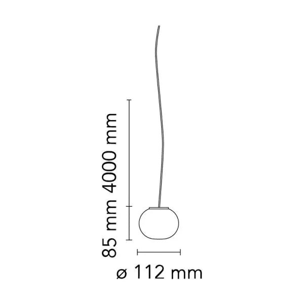 Flos Glo-Ball Mini Pendant Light – Display Model