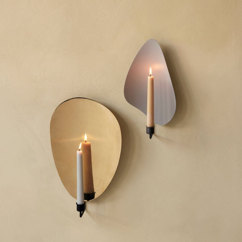 Flambeau Candleholder - Brass