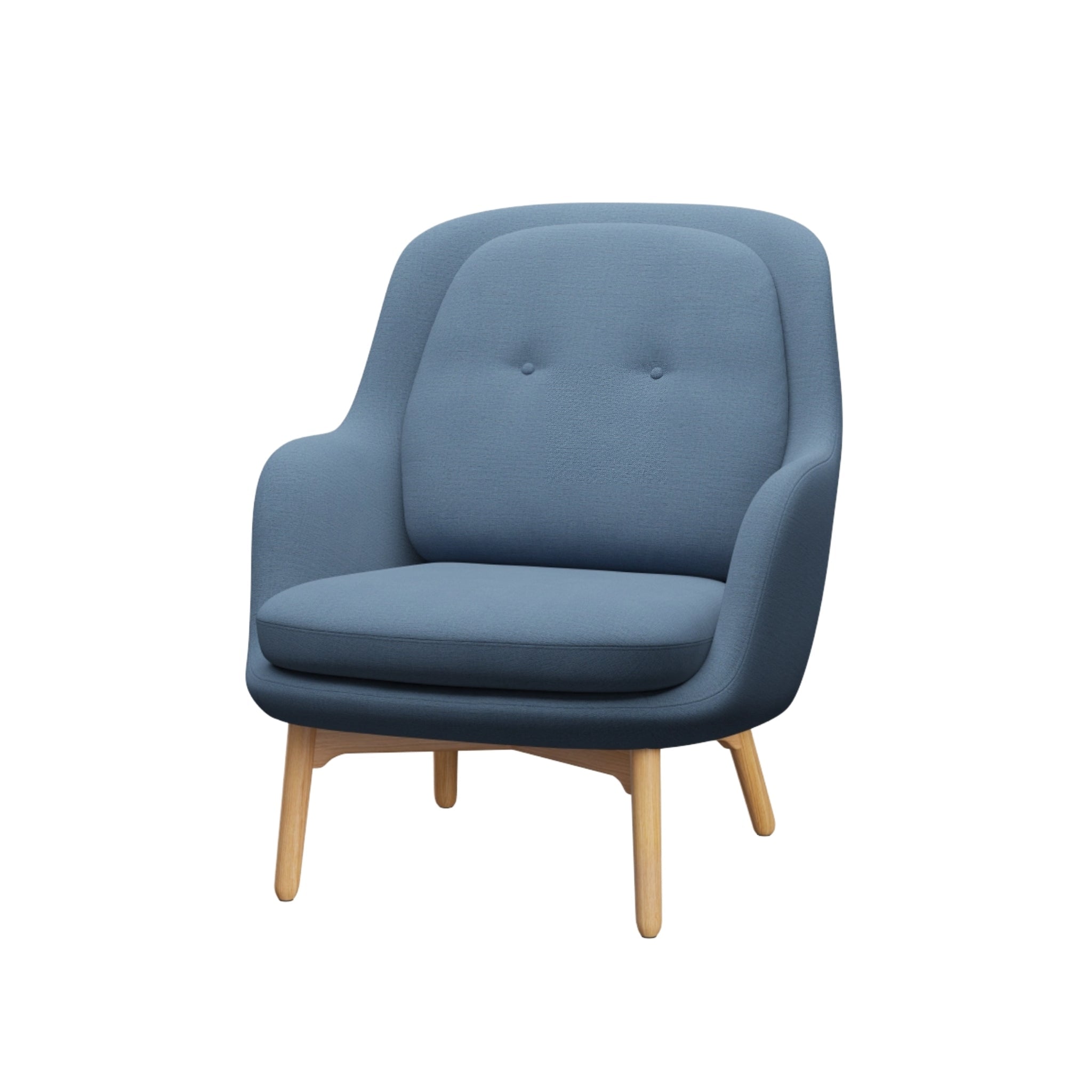 Fri Lounge Chair Wooden Base