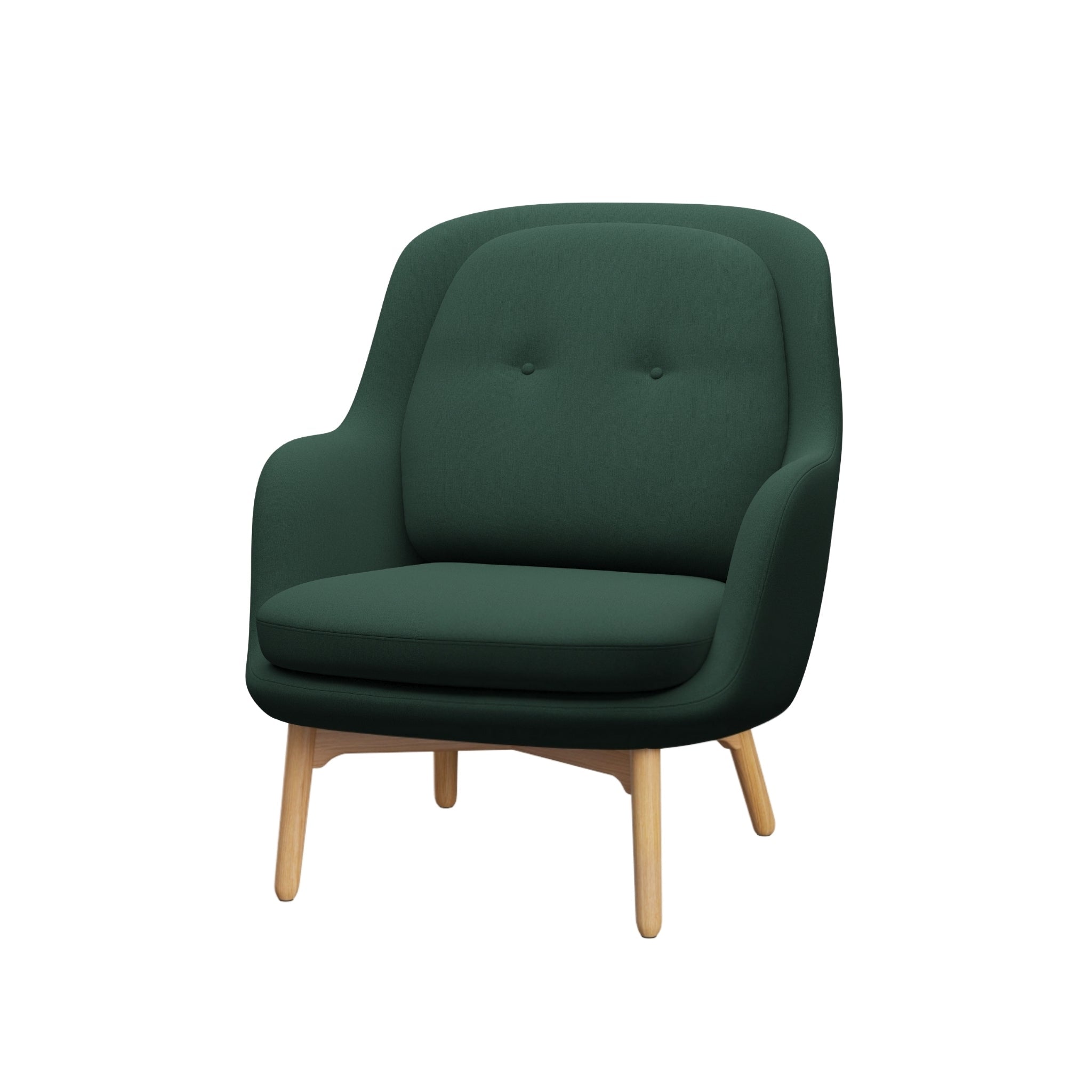 Fri Lounge Chair Wooden Base