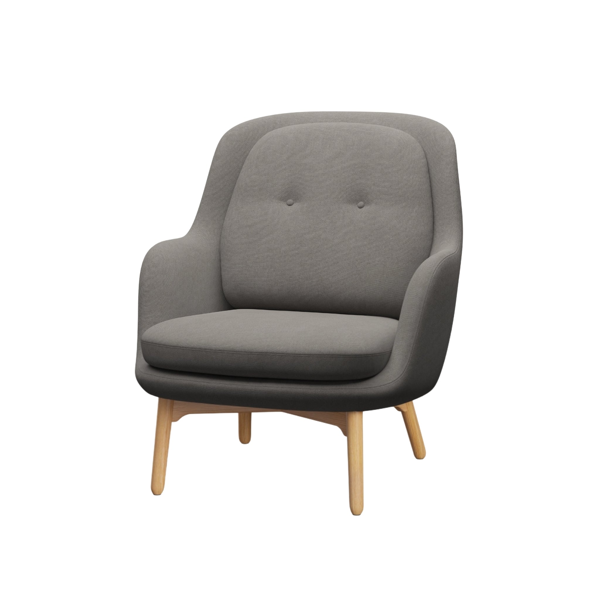 Fri Lounge Chair Wooden Base