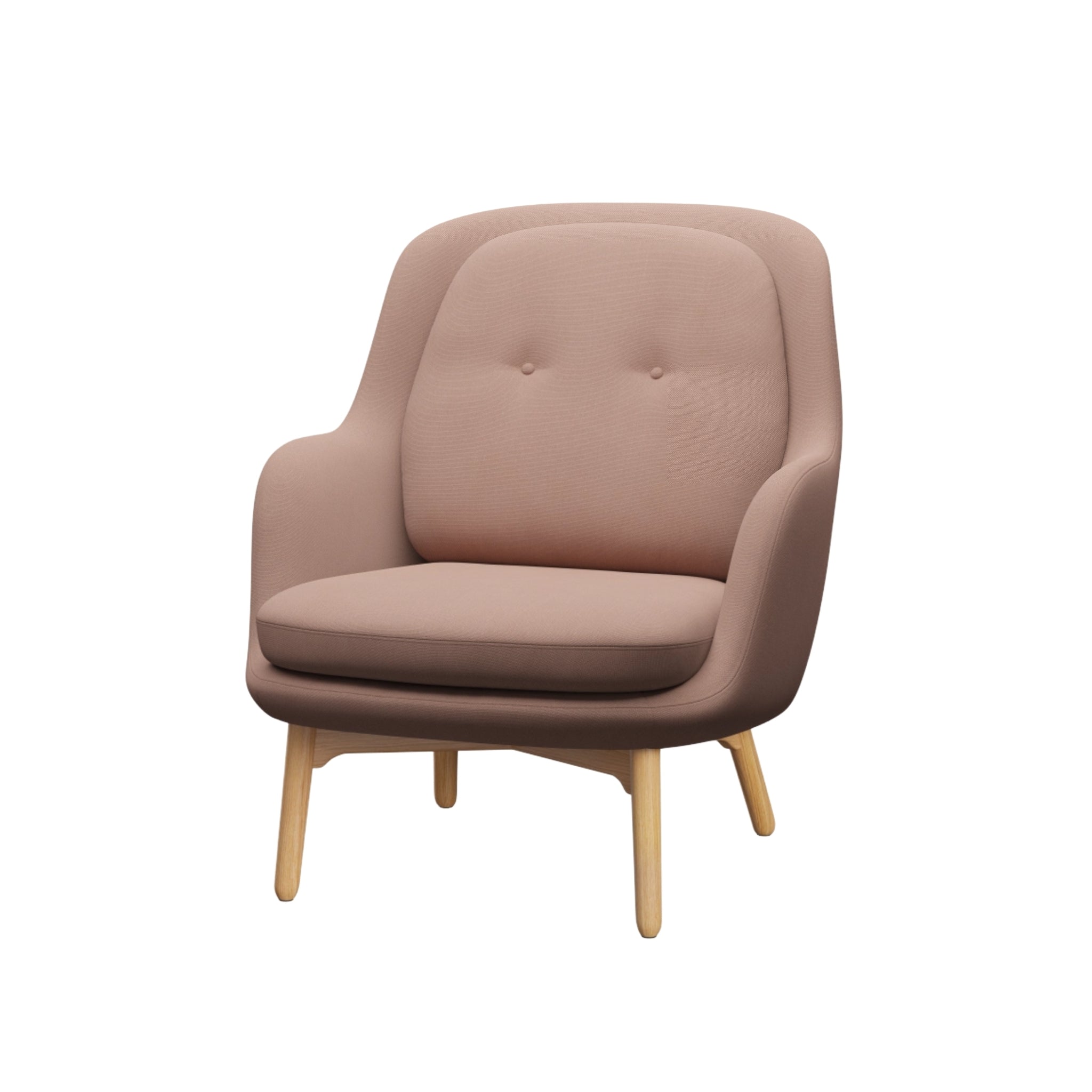 Fri Lounge Chair Wooden Base