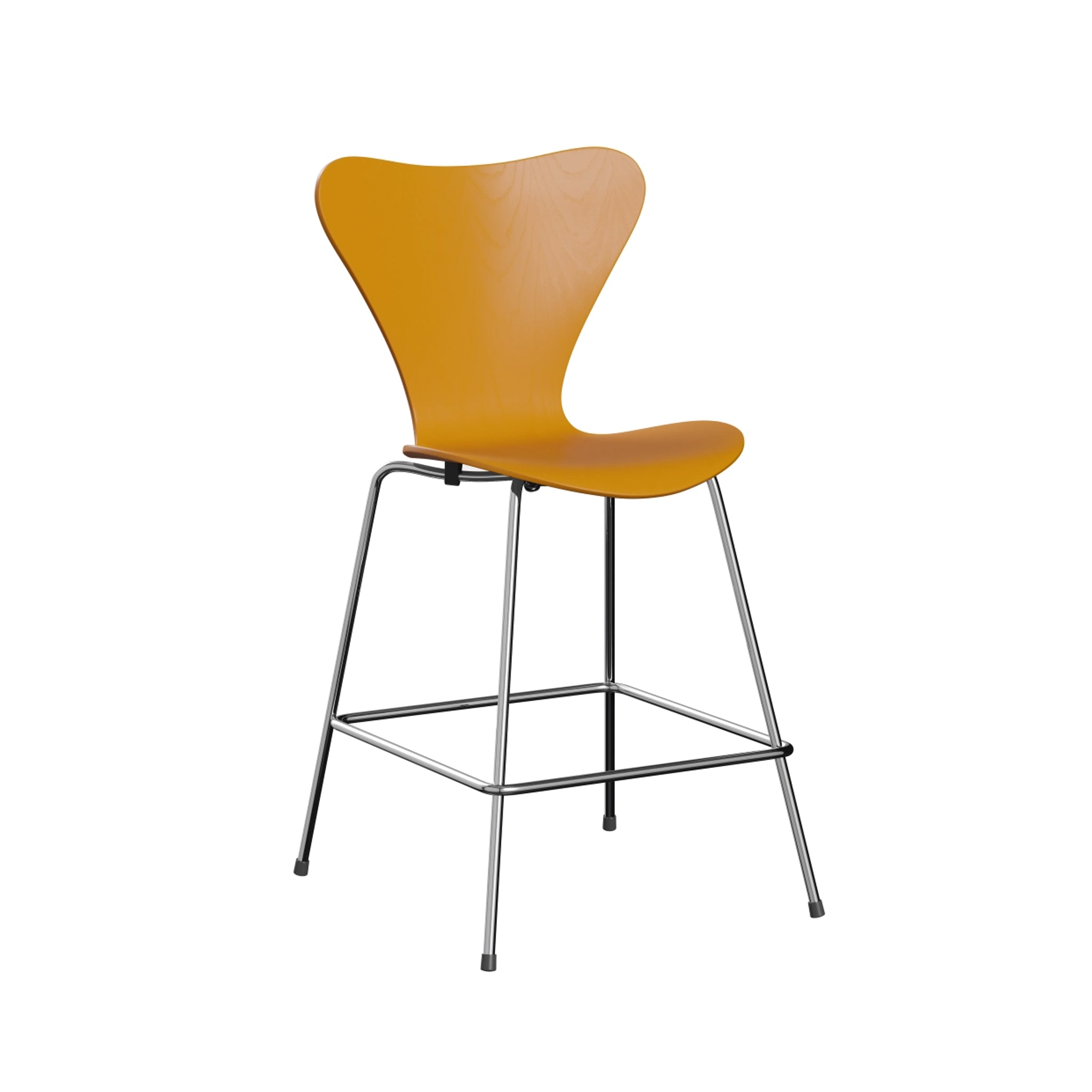 Series 7 Counter Stool Coloured Veneer