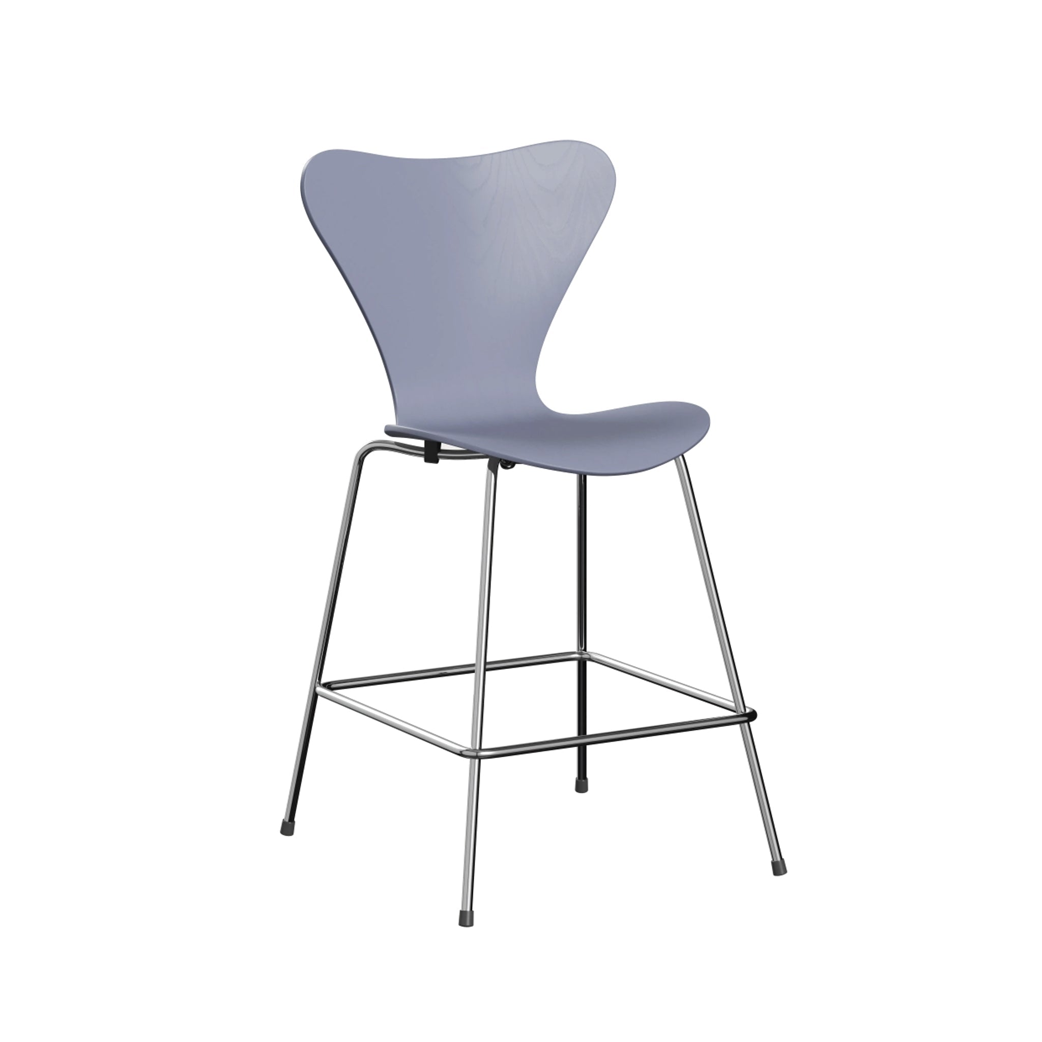 Series 7 Counter Stool Coloured Veneer