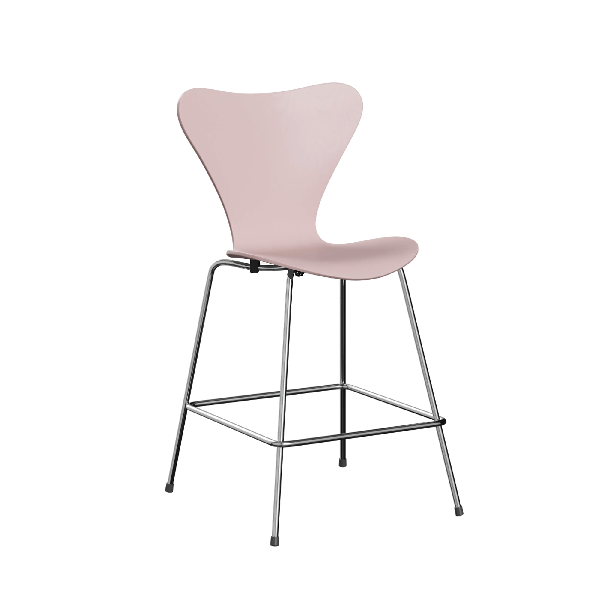Series 7 Counter Stool Coloured Veneer