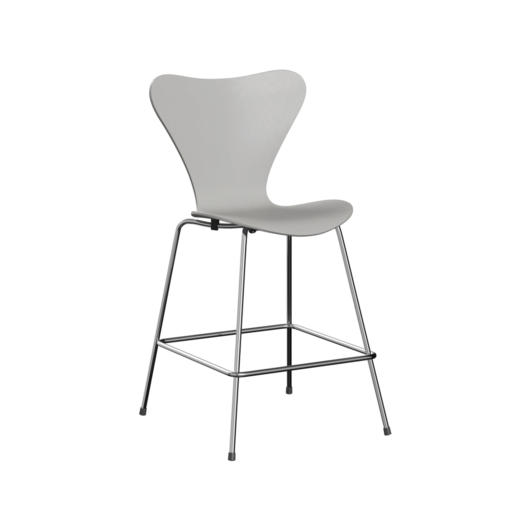 Series 7 Counter Stool Coloured Veneer