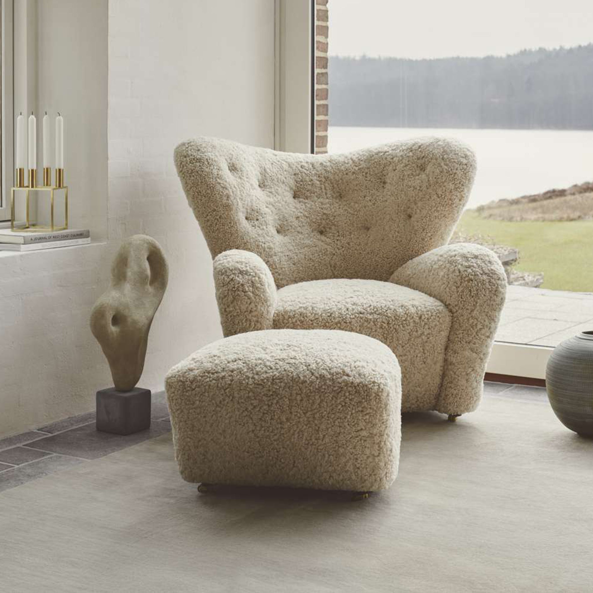 The Tired Man Sheepskin